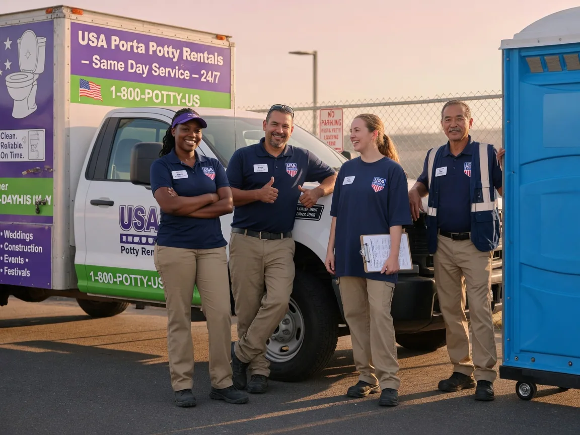 Porta Potty Rental company in Franklin, IL