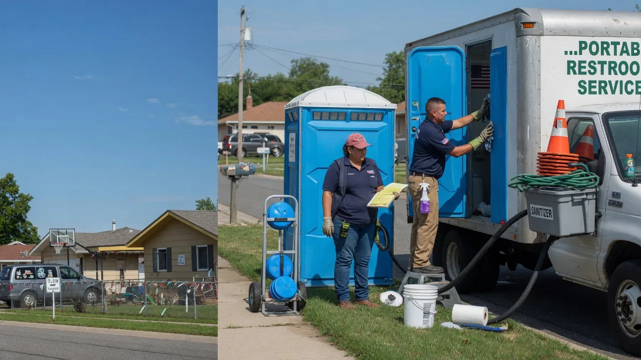 Portable Toilet Rental in Franklin, IL near me